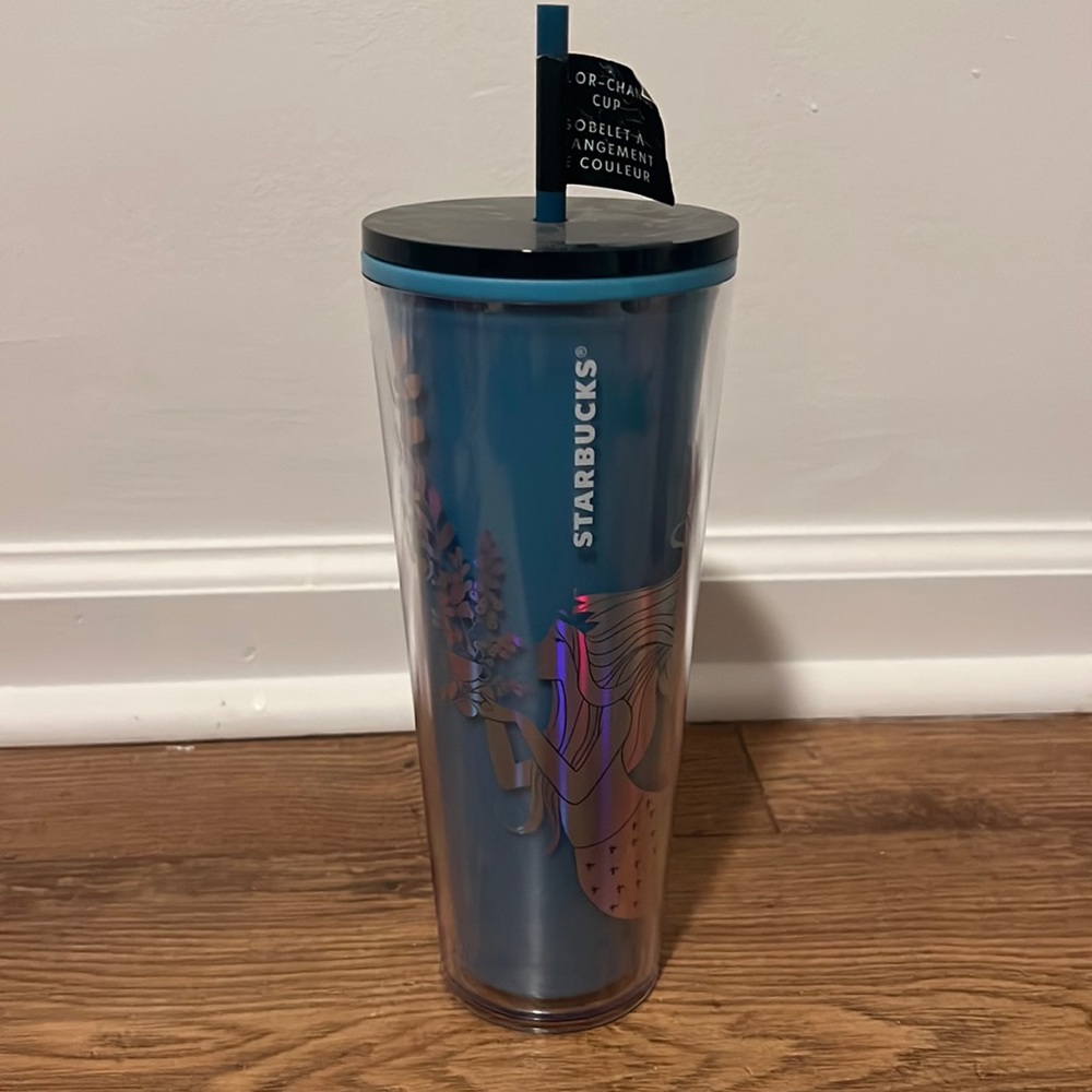 Color Changing Starbucks Mermaid Cup BNWT